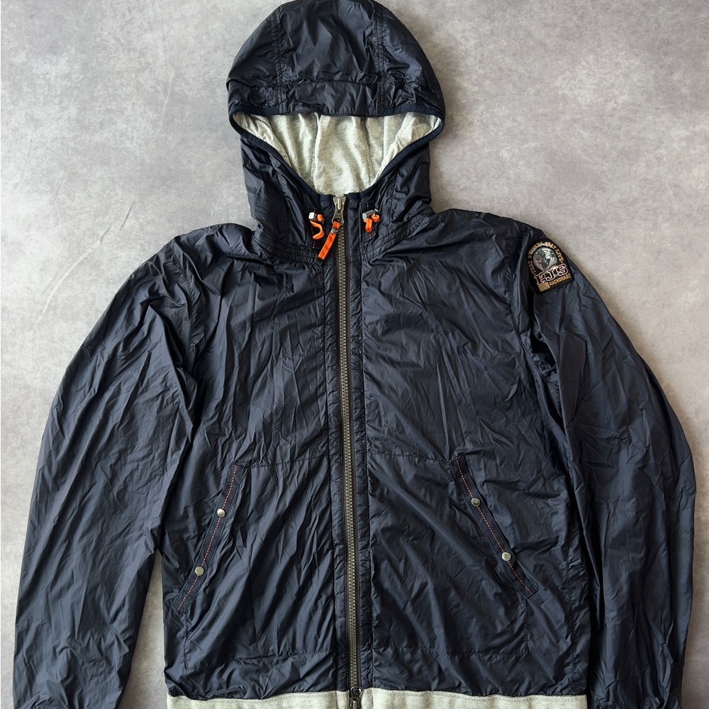 Parajumpers Black Windbreaker Jacket